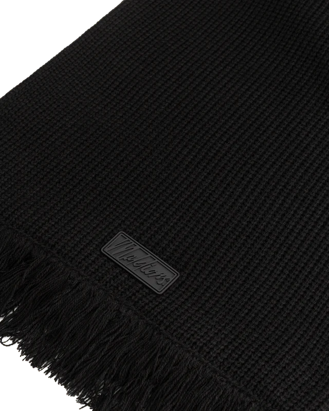 DA2-AW24-11_900_Malelions_Women_Knitted_Beanie_Scarf_Set_Black_Detail